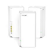 Tenda MX21 Pro(3-pack) Tri-band (2.4 GHz / 5 GHz / 6 GHz) Wi-Fi 6 (802.11ax) White Internal