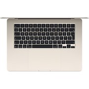 Laptop Apple MacBook Air MW123SL/A, 13.6 inch 2560 x 1664, Apple M4 10-Core (10 C / 10 T), 16 GB RAM, 256 GB SSD, Apple 8-Core GPU, Mac OS, Starlight
