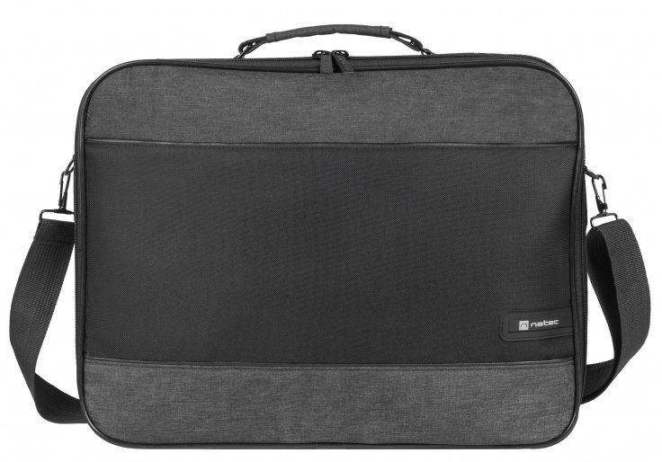 NATEC Impala 2 39.6 cm (15.6 ) Messenger case Black  Grey