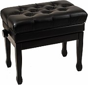 V-TONE BENCH 2 BK piano bench with storage