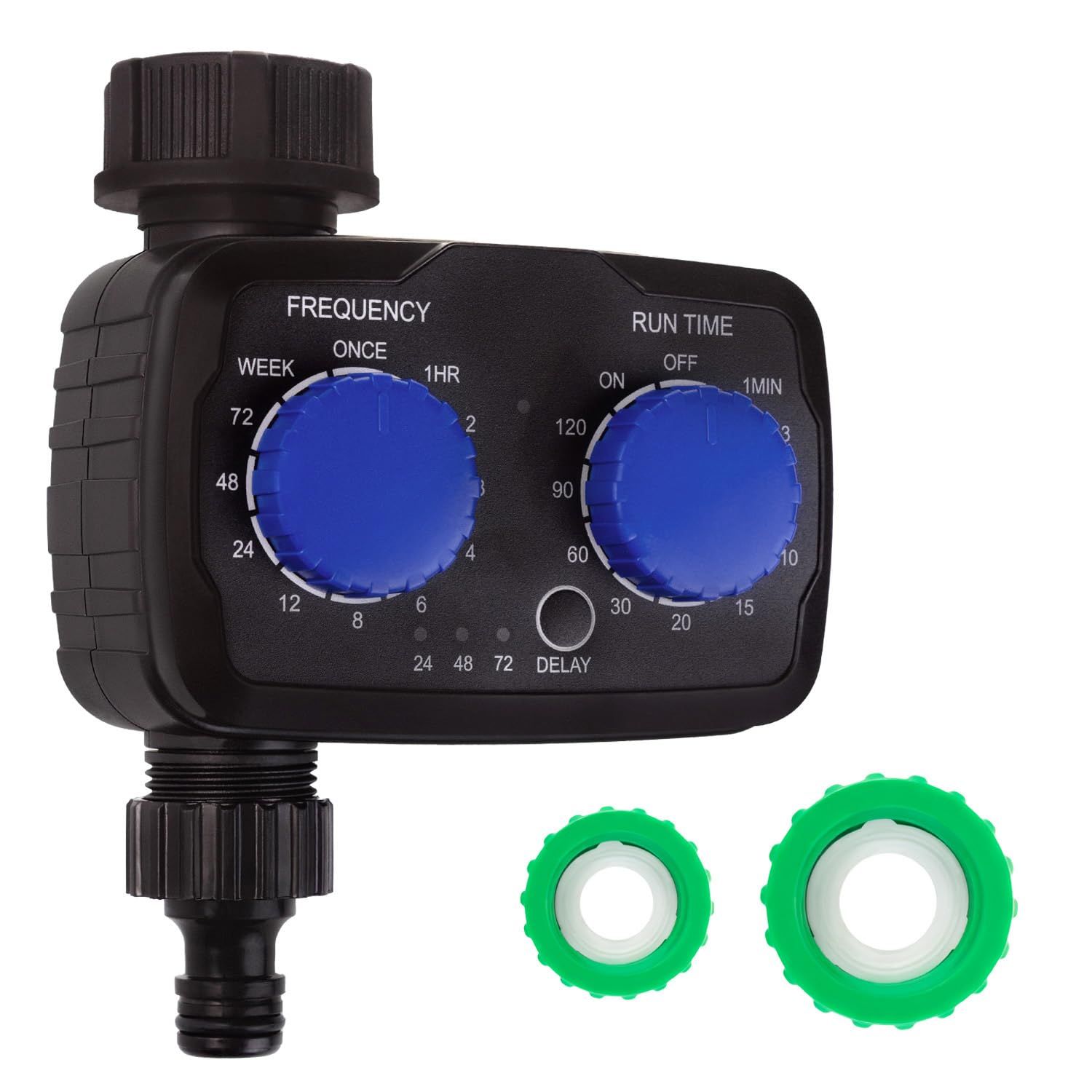 GreenBlue electronic irrigation controller  programmer  2x1.5V AA power supply  GB390