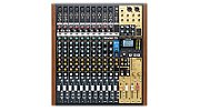 Tascam MODEL 16 audio mixer 16 channels 20 - 30000 Hz Black  Gold  Wood