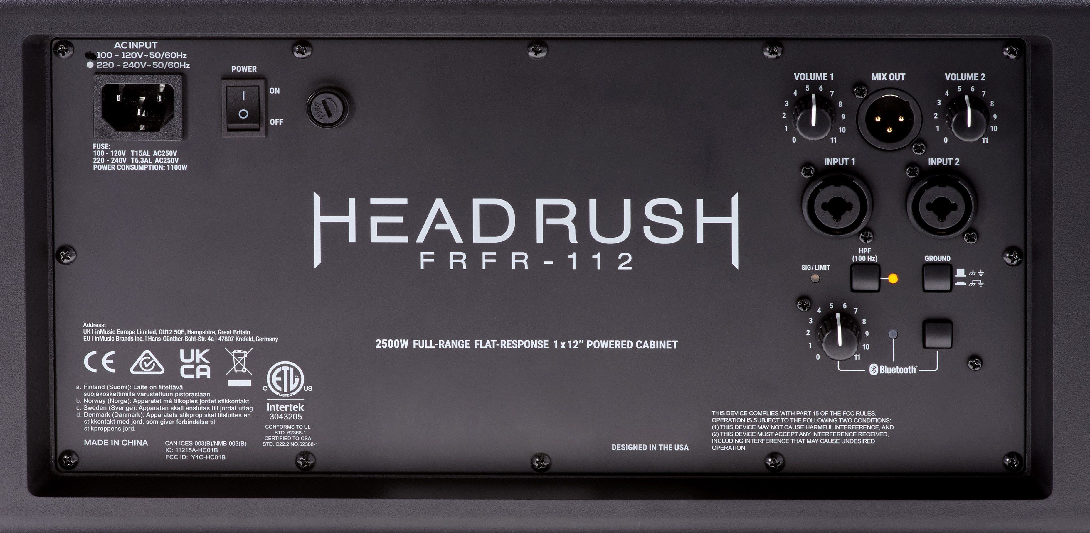 Headrush FRFR-112 MK2 - guitar column