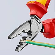 Knipex 97 78 180 cable crimper Combination tool