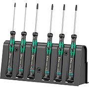 Precision Torx screwdrivers with hole+stand  6 pcs