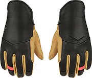 Ortles am leather gloves women-black out-2500-6080-7 (m) SALEWA