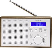 Denver DAB-46 Compact DAB+/FM Radio White
