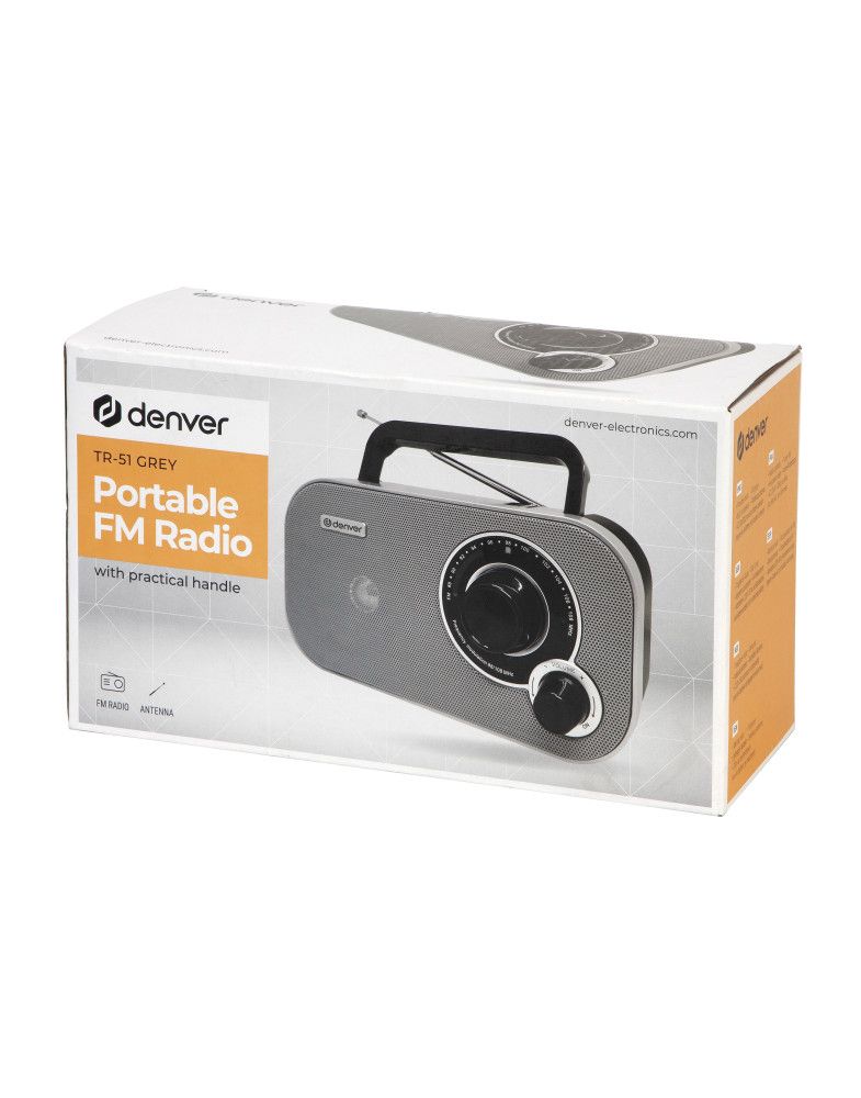 Denver TR-51GR Personal Analog Grey