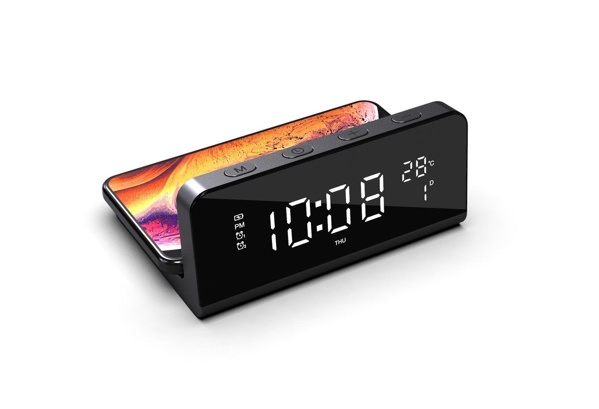 Denver ECQ-103MK2 Digital alarm clock Black