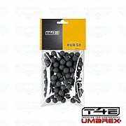 Rubber-to-metal balls Guard Power cal. 43-100 pcs.