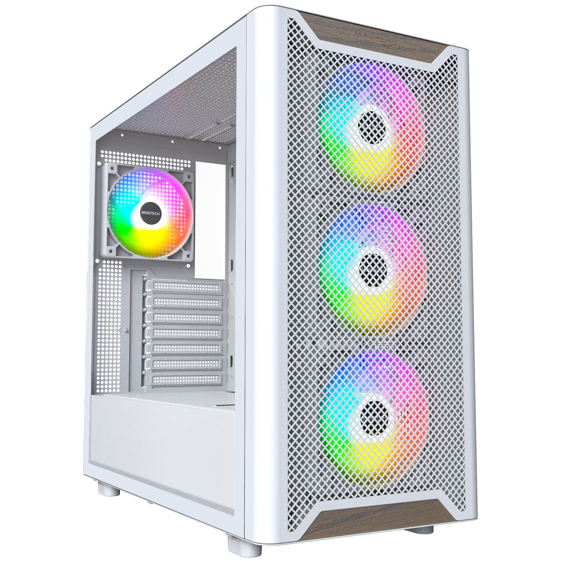 PC Case Montech XR  Midi-Tower  ATX  ARGB  White