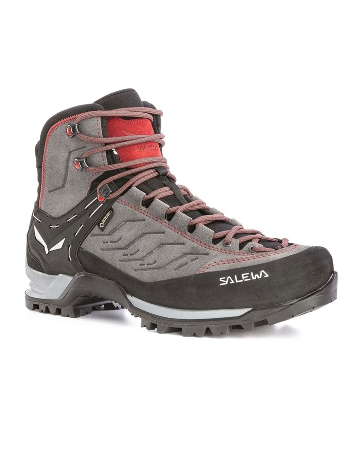 Salewa MTN Trainer Mid GTX Male Adult Charcoal  Grey  Red