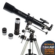 Celestron Astromaster 70EQ Refractor 165x Black