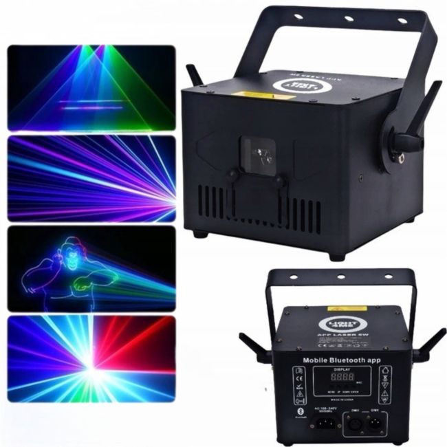 LIGHT4ME APP LASER 5W RGB laser lighting Blu
