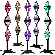 LIGHT4ME LUMEN OCTO retro stage LED spotlight