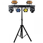 LIGHT4ME LED BAR DERBY PAR Lighting Set