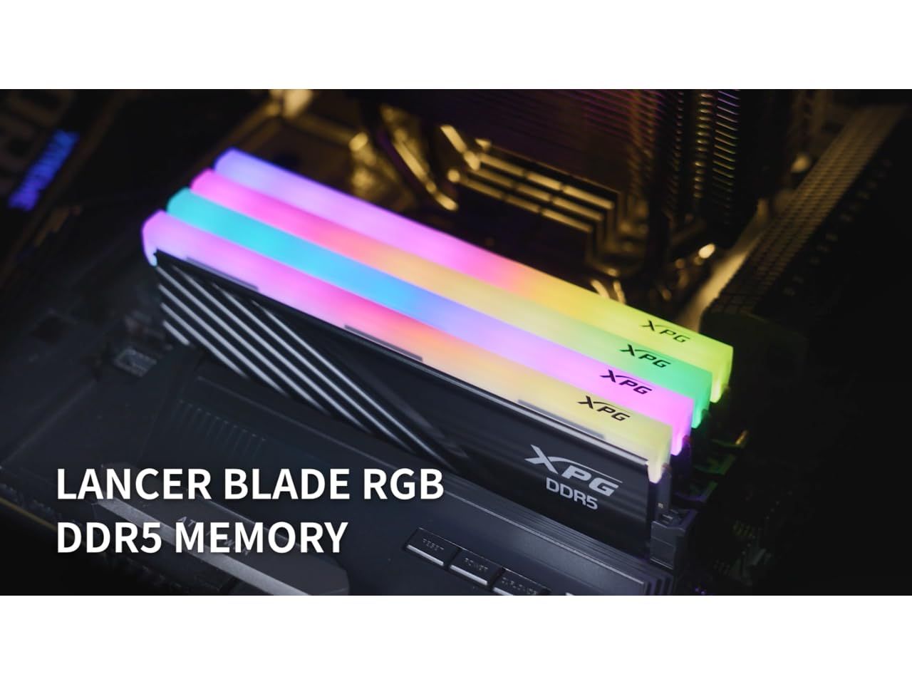 XPG LANCER BLADE RGB DDR5 memory module 32 GB 2 x 16 GB 6000 MHz ECC