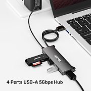 HUB Unitek Y-3145C USB-A / 4x USB-A 5Gbps