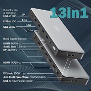 Digitus USB-C docking station  13-port
