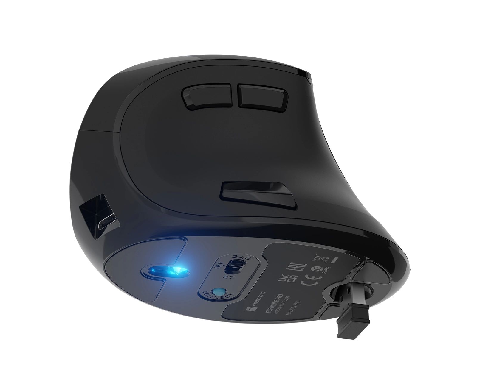 NATEC EUPHONIE PRO mouse Universal Right-hand Bluetooth Optical 4000 DPI