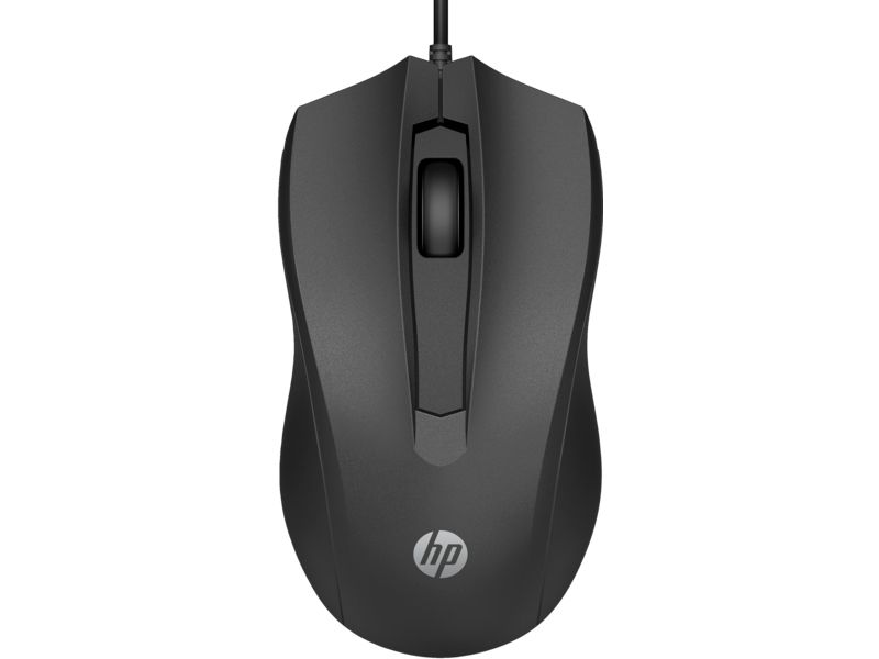 Mouse HP 822M9UT Negru, 1600 dpi, ergonomic, dimensiuni 11,7x3,7x6,4cm