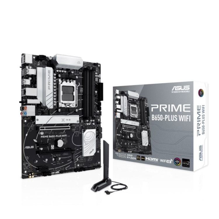 ASUS PRIME B650-PLUS WIFI AMD B650 Socket AM5 ATX