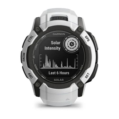 Garmin Instinct 2X Solar 2.79 cm (1.1 ) MIP 50 mm Digital 176 x 176 pixels Touchscreen White GPS (satellite)
