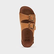 Scholl Air Bag Back Strap Comfortable Sandals Brown 35