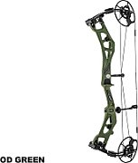 Poe Lang EK Firestar 25 LBS Carbon Blue Compound Bow