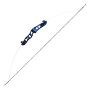 Poe Lang EK Firestar 25 LBS Carbon Blue Compound Bow