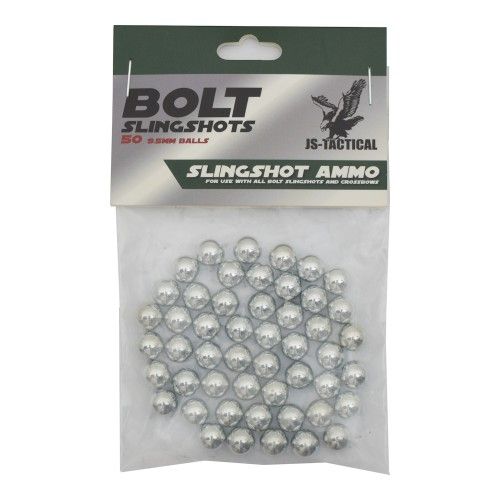 JS Tactical steel slingshot balls 9.5 mm - 50 pieces