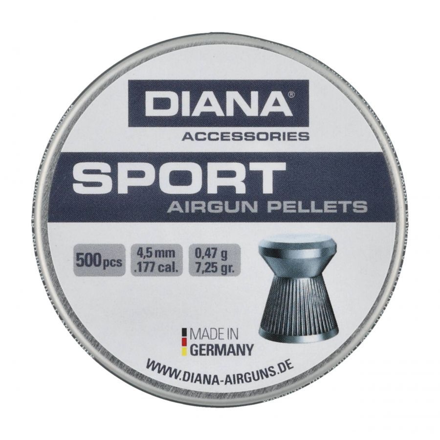 Shotgun shells 4.5 mm Diana Sport 500 pcs.
