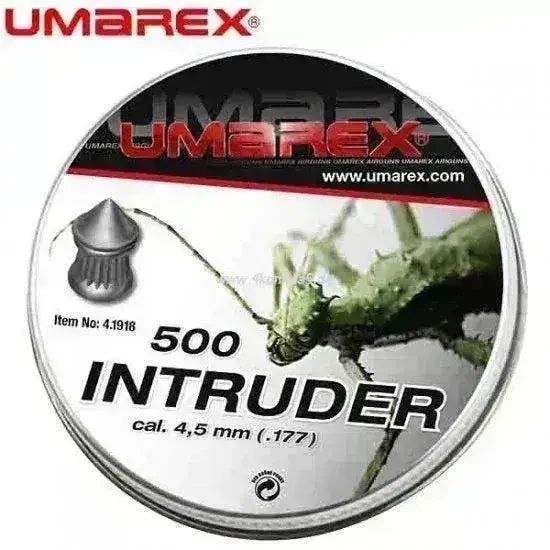 4.5 mm UMAREX Intruder Pointed Ribbed 500 pcs.