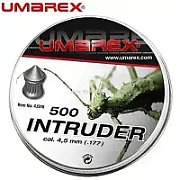 4.5 mm UMAREX Intruder Pointed Ribbed 500 pcs.