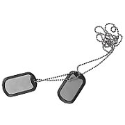 Stainless steel dog tag  Helikon