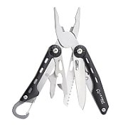 Multitool AZYMUT Turon - 10 tools + carabiner + belt pouch (H-P224108)