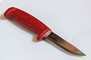 Morakniv BASIC knife 511 - Carbon Steel - Red