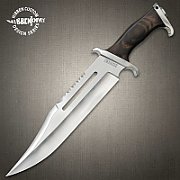 Cinema Classic Rambo I Large knife with leather scabbard CC-H1 360 mm Black