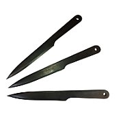 Sports throwing knives KAL22 LIDER 3pcs black