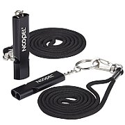 Survival whistle GUARD WHISTLE aluminium Black (YC-010-BL)