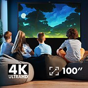 Maclean MC-213 Portable Projection Screen  Compact  Floor  100   16:10