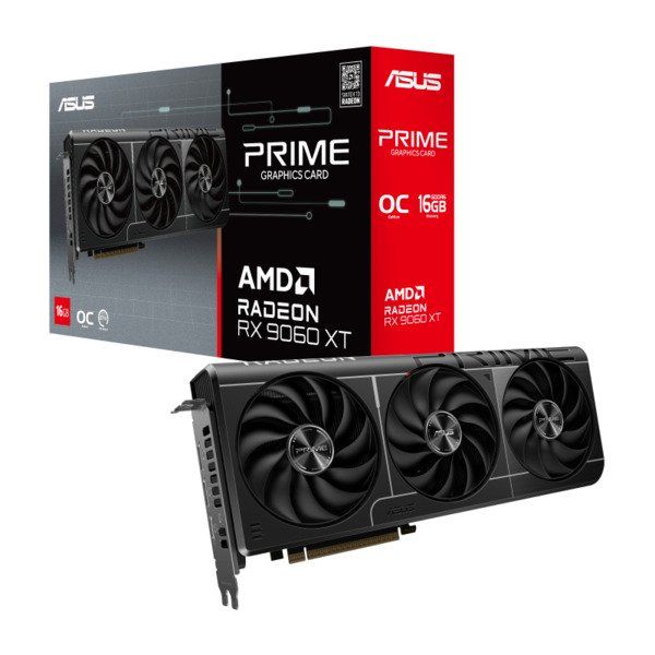 ASUS Prime Radeon RX 9060 XT O16G AMD 16 GB GDDR6