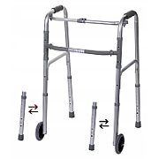 Aluminium rehabilitation tri-functional walker