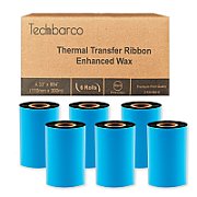 Thermal transfer ribbons, TSC, 8580-PWR, wax/resin, 60 mm, 450 m, Out, Black
