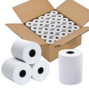 Receipt Rolls, Heipa, Thermal Paper, 58 mm, 64 mm, 12.7 mm, White