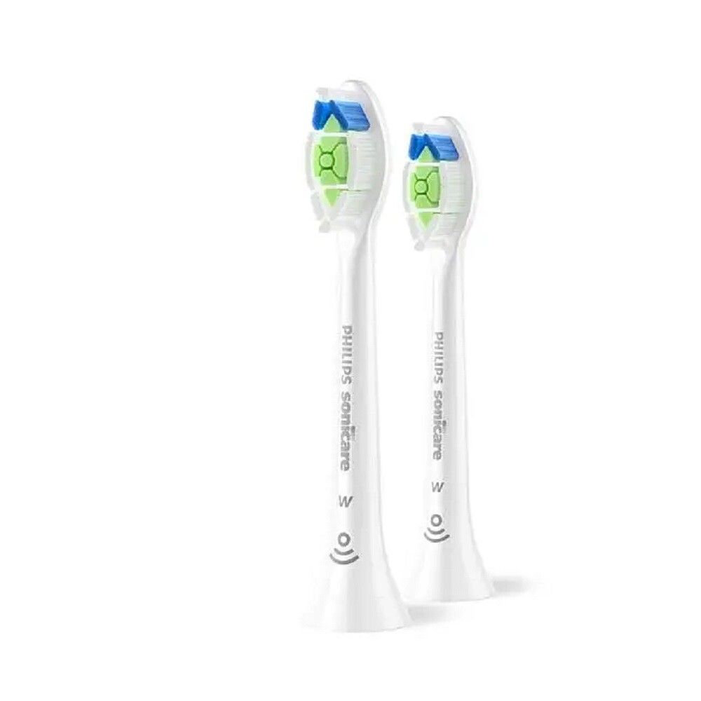 Rezerve PHILIPS Sonicare Optimal White HX6062/87, Pachet de 2 capete de periere, Standard, Click-on, Sincronizarea modurilor BrushSync, Alb, L x A x I (mm) 60x25.7x230.5