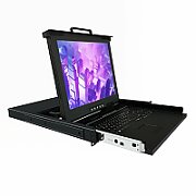 Hewlett Packard Enterprise LCD8500 1U INTL Rackmount Console Kit console pentru montare în rack 47 cm (18.5 ) 1600 x 1200 Pixel Argint