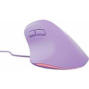 NATEC vertical mouse crake 2 pro optical 12800dpi programmable pure lavender
