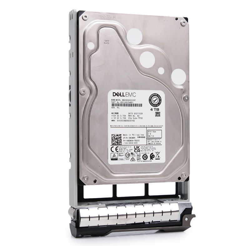Dell - 4TB Hard Drive SATA 6Gbps 7.2K RPM 512n 3.5in, CK