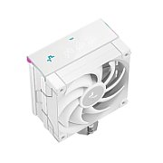 Cooler Procesor DEEPCOOL AK400 DIGITAL PRO ALB, marime heatsink 120x60x152mm, un ventilator, viteza ventilator 500-1750 RPM +/- 10%, Airflow: 60.89 CFM,  Suport AMD: AM4/AM5, suport INTEL: LGA 1851/1700/1200/1151/1150/1155, nivel de zgomot: 28 dBA